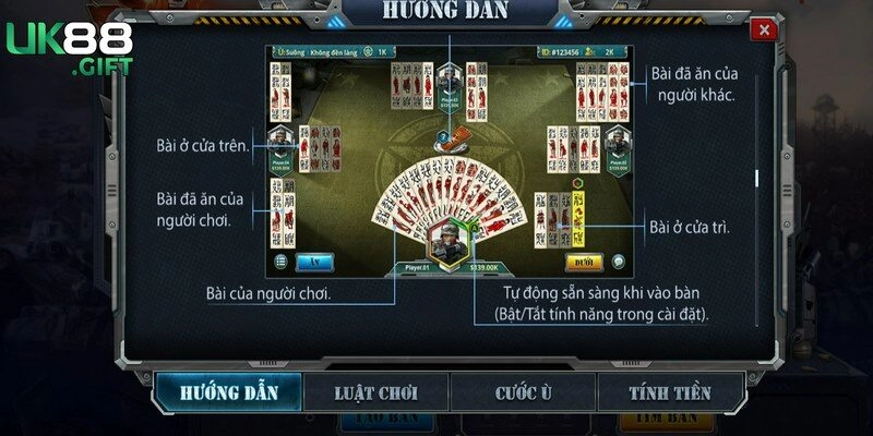 Hướng dẫn trải nghiệm bài Chắn online