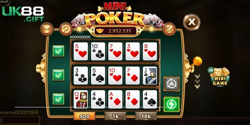 Sơ nét về hình thức giải trí mini Poker